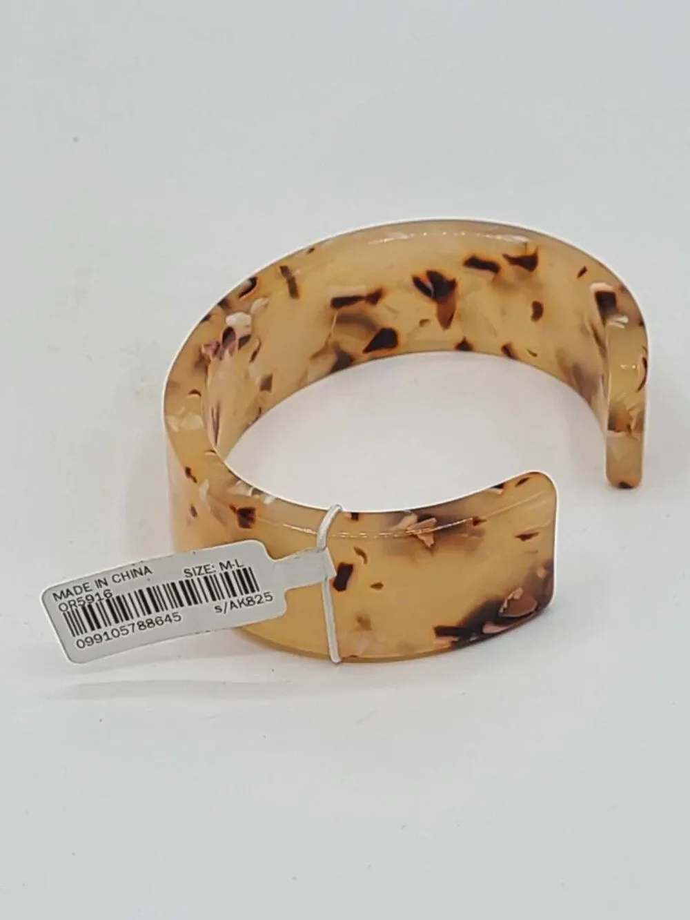 J Crew Faux Tortoise Cuff Bracelet NWT